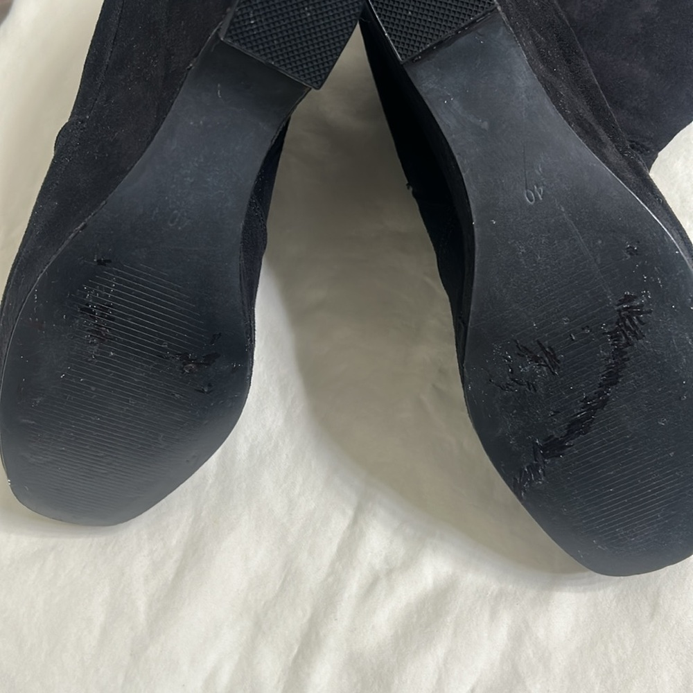 H&M WEDGE BOOTS SIZE 9 - Picture 3 of 5